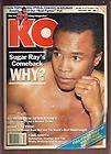 1988 KO Magazine December Sugar Ray Lenord VG (Sku 1014