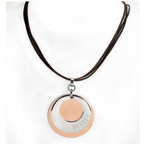 Versus by Versace Charms No.1 IP Rose Gold Pendant XL 50mm