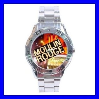Stainless Steel Watch MOULIN ROUGE Paris Theater Movie Musical TV