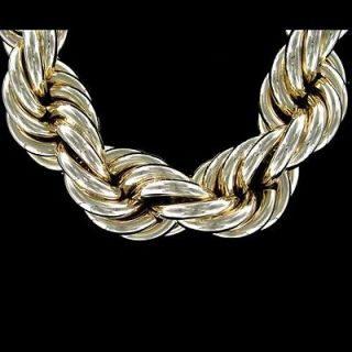 GOLD plated RUN DMC hiphop chain 36 long 20mm thick