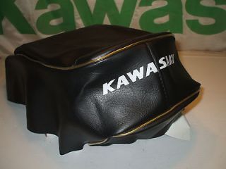 Kawasaki New 69 H1 Seat Cover / Gold Pipe    