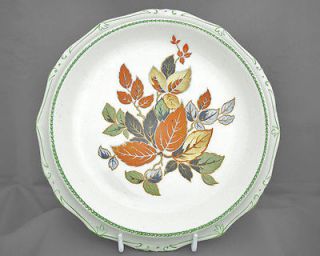James Kent vintage traditional footed cake plate Autumn Tints FREE