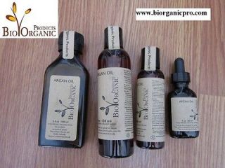 100% Pure Organic ARGAN OIL  COLD PRESSED virgin,for face Hair, Body