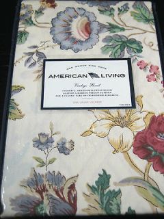 AMERICAN LIVING VINTAGE FLORAL LAURA VALANCE 78 IN WIDE  BRAND NEW