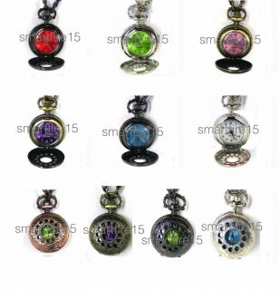 LONDON BRAND VINTAGE BRAND NEW NECKLACE PENDANT POCKET WATCH ALICE IN