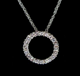 Infinity Symbol Necklace Eternal Forever Love pave embellished crystal