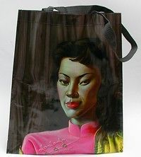 Tretchikoff Retro Image, Shopping Bag   Miss Wong   Oriental Girl