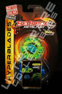Beyblade VARIARES Metal Fury BB 114 Spark FX D:D DEFENSE Hasbro