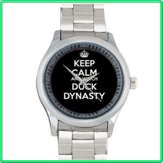 New KEEP CALM AND WATCH DUCK DYNASTY Watch Fit Your T Shirt FUNNY