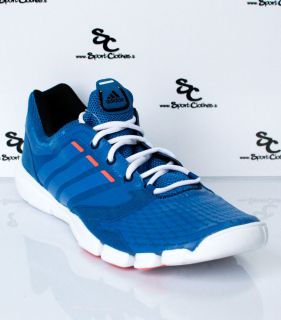 adidas adipure Trainer 360 mens training running shoes blue white NEW