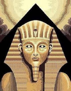 NOVELTY AFRICAN SAFARI KING TUT EGYPTIAN DESIGN 5X8 AREA RUG CARPET
