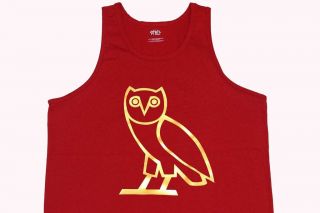 OVO DRAKE OWL TANK IN VARIOUS SIZES & COLORS OVOXO GOLD OWL THE WEEKND
