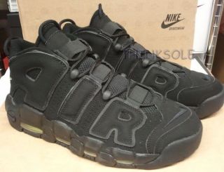 NIKE AIR MORE UPTEMPO 414962 013 BLACK VOLT 2012 PIPPEN USA OLYMPIC