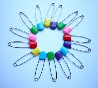 Newly listed 15PC Perfect Nappy Pins Baby Pastel Colours Safety