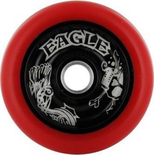 Eagle Metal Core Scary Kids Skeleton Scooter Wheel 110mm Red PU