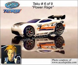 2005 AcceleRacers 6/9 Teku POWER RAGE w/ Bonus CD   New In Box FREE