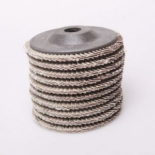 10 assorted sanding flap disc wheels kit for 100mm grinder grinding