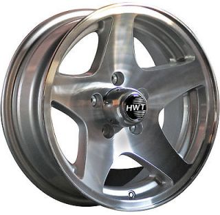 Star 15x5 / 5x4.5 HiSpec Aluminum Trailer Wheel Rim