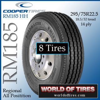 tires   Roadmaster RM185 295/75R22.5 semi truck tire 22.5lp tires