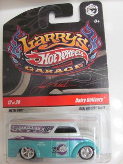 Hot Wheels 2009 Larry Garage Dairy Delivery 12 of 20 White