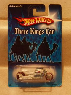 New on Card Hot Wheels 2007 1of2 Airy 8 Three Kings Car Motorcycle