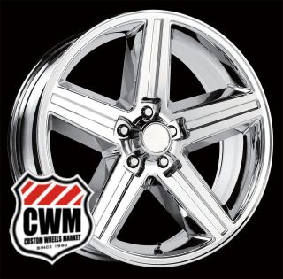18x8 IROC Z Chrome Replica Wheels Rims 5x4 75 for Chevy Camaro 82 92