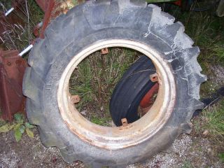 Vintage Farmall B Tractor 11 2 x 24  Rear Tire Rim