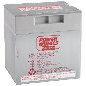 Power Wheels 12 Volt Rechargeable Battery D222