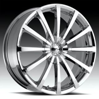 MSR 042 Wheels Rims Chrome 20 Infiniti Lexus VW