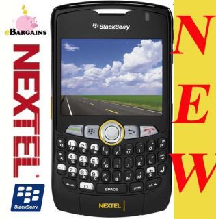 New Rim Blackberry 8350i Curve Nextel Cell Phone PDA
