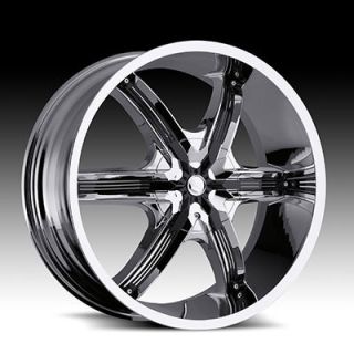 26 460 Bel Air Chrome Milani Wheels TIRES305 30 26 Fit Chevy Ford