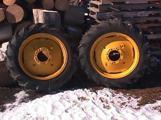  Harris Goodyear Traction Torque Rear Tractor Tires and Rims 11 2 28
