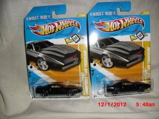 2012 Hot Wheels 2 Kitt Knight Rider Two Thousand NIP