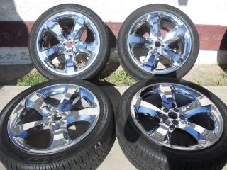 Dodge Challenger Chrome Clad Wheels and Tires Charger Chrysler