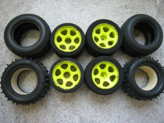 Traxxas Associated 1 10 Scale Tires and Rims Lot