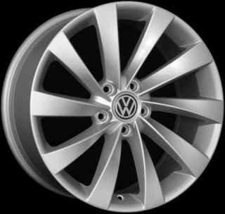 18 Turbine Style Wheels 5x112 45mm Rim Fits VW CC EOS Glof GTI Getta