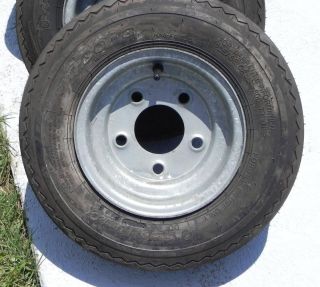Swallow Trailer Tire with Rim 4 80x8
