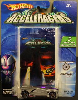 2005 Hot Wheels Acceleracers Silencerz Anthracite 3 of 9 Very RARE Car
