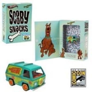MYSTERY MACHINE Scooby Doo Hot Wheels Die Cast SDCC Comic Con