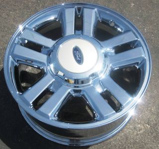 18 FACTORY FORD F150 PICKUP OEM CHROME WHEELS RIMS EXCHANGE YOUR STOCK
