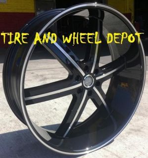 26 inch U2 55 BP Rims Wheels and Tires Sierra Armada Suburban H3 Free
