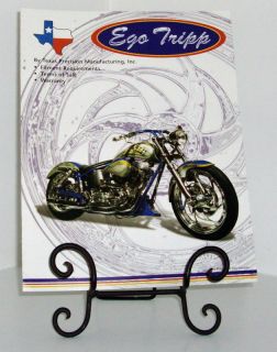 Ego Tripp Catalog Wheels Accessories Motorcycle RARE