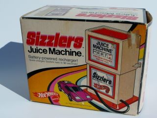 HOT WHEELS NOS JUICE MACHINE NEW IN BOX SEALED SIZZLERS VINTAGE TIME
