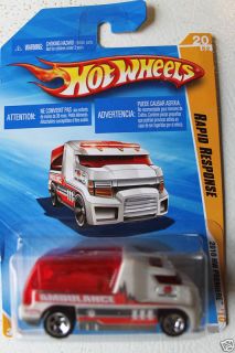 Hot Wheels 2010 First Edition 20 52 Rapid Response
