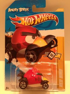 Wheels 2012 New Models Angry Birds Red Bird Vehicle Diecast Scale 1 64
