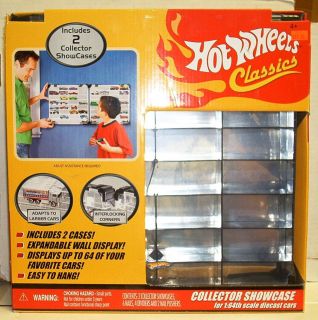 Hot Wheels Classics Collector Showcase 1 64 Scale Display Case Sealed