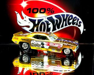 100 Hot Wheels Don The Snake Prudhomme 70 Plymouth Barracuda Limited