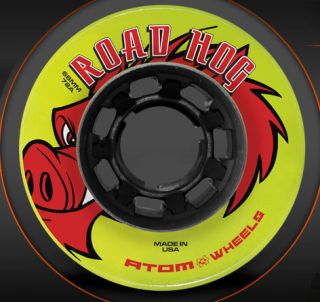 Atom Wheels Road Hog Outdoor Speed Wheels Quad roller skate wheels