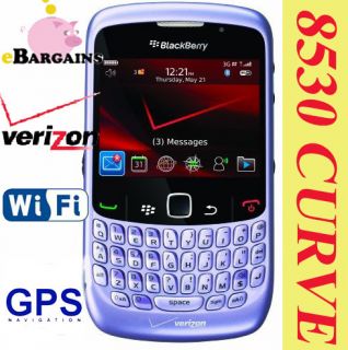 New Rim Blackberry Curve 2 8530 Verizon CDMA Lavender