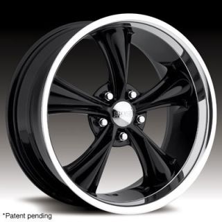 Style 338 Wheels Rims 18x8 Front 18x9 5 Rear 5x4 75 Black